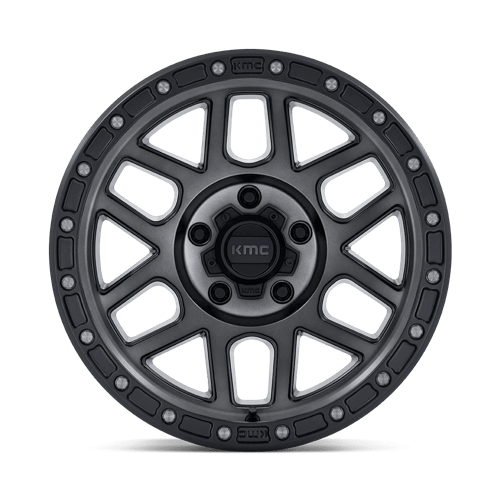 KMC KM544 MESA Satin Black W/ Gray Tint 20x9 0 8x165.1mm 125.1mm
