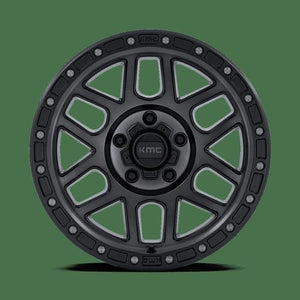 KMC KM544 MESA Satin Black W/ Gray Tint 18x9 +25 5x150mm 110.1mm