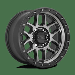 KMC KM544 MESA Satin Black W/ Gray Tint 20x9 0 8x170mm 125.1mm