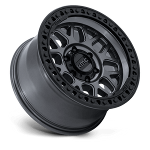 KMC KM549 GRS Gloss Gunmetal W/ Gloss Black 20x9 +18 8x180mm 124.2mm