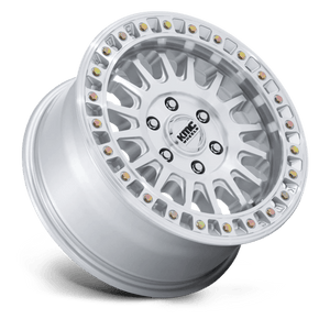 KMC KM552 IMS Gloss Silver W/ Machined Face 17x8 +32 6x135mm 87.1mm