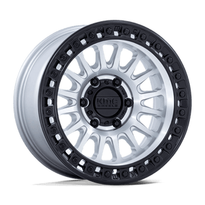 KMC KM552 IMS Machined W/ Matte Black Lip 18x9 0 6x139.7mm 106.1mm - Wheelwiz