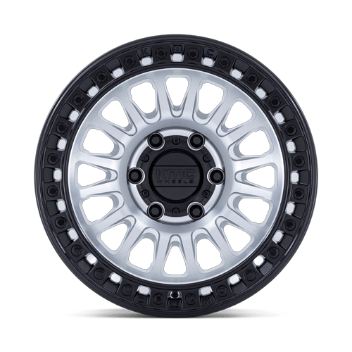 KMC KM552 IMS Machined W/ Matte Black Lip 18x9 0 6x139.7mm 106.1mm - Wheelwiz