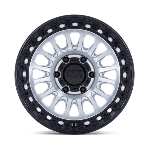 KMC KM552 IMS Machined W/ Matte Black Lip 17x8.5 +18 5x108mm 60.1mm - Wheelwiz