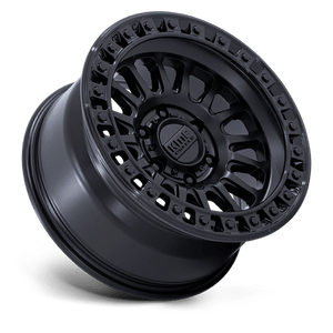KMC KM552 IMS Matte Black W/ Gloss Black Lip 18x9 +18 6x139.7mm 106.1mm - Wheelwiz