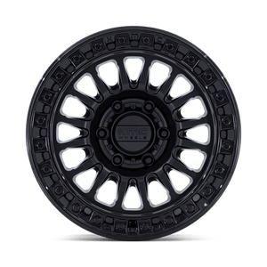 KMC KM552 IMS Matte Black W/ Gloss Black Lip 18x9 0 6x139.7mm 106.1mm
