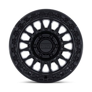 KMC KM552 IMS Matte Black W/ Gloss Black Lip 20x9 +18 6x139.7mm 106.1mm - Wheelwiz