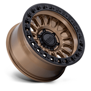 KMC KM552 IMS Matte Bronze W Gloss Black Lip 20x9 0 8x180mm 124.2mm