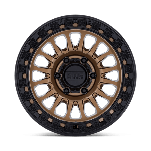 KMC KM552 IMS Matte Bronze W Gloss Black Lip 18x9 +18 8x165.1mm 125.1mm - Wheelwiz