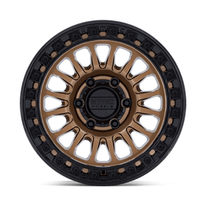 KMC KM552 IMS Matte Bronze W Gloss Black Lip 18x9 +18 6x135mm 87.1mm - Wheelwiz