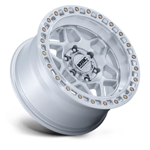 KMC KM553 TORX Gloss Silver W/ Machined Face 17x8.5 0 6x135mm 87.1mm - Wheelwiz