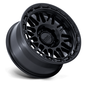 KMC KM555 ATTACK Matte Black 17x8.5 +25 6x139.7mm 106.1mm - Wheelwiz