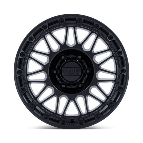 KMC KM555 ATTACK Matte Black 17x8.5 0 6x135mm 87.1mm - Wheelwiz
