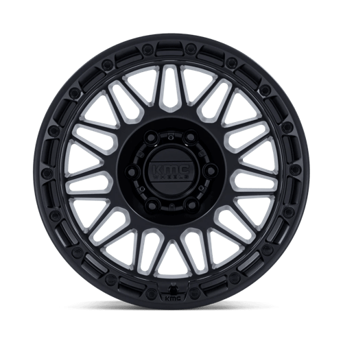KMC KM555 ATTACK Matte Black 18x9 +18 6x139.7mm 106.1mm