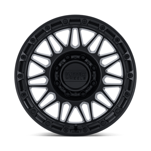 KMC KM555 ATTACK Matte Black 18x9 0 8x180mm 124.2mm