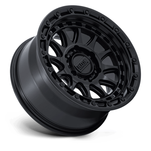 KMC KM556 CRUX Blackout 17x8.5 0 6x114.3mm 66.1mm - Wheelwiz