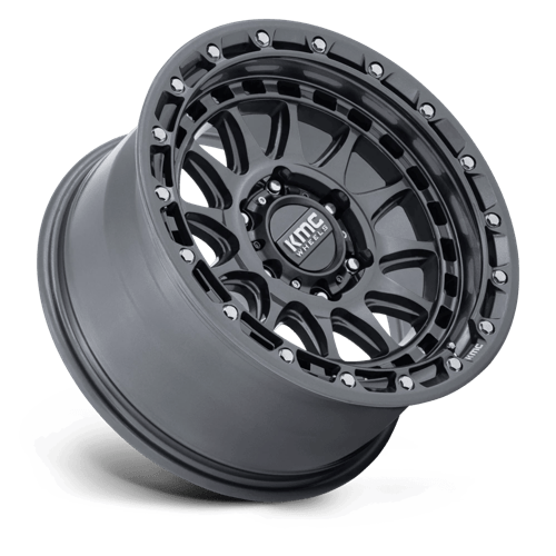 KMC KM556 CRUX Gloss Gunmetal 18x9 +18 8x180mm 124.2mm