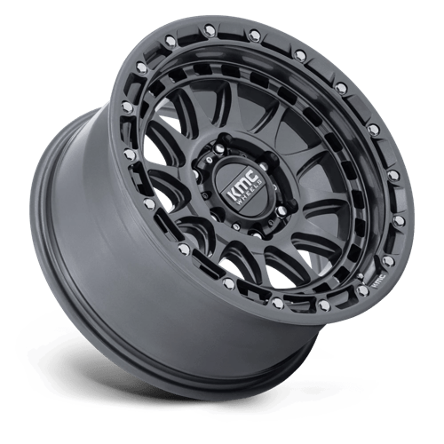 KMC KM556 CRUX Gloss Gunmetal 17x8.5 0 5x127mm 71.5mm