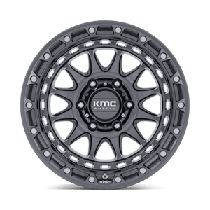 KMC KM556 CRUX Gloss Gunmetal 17x8.5 0 6x114.3mm 66.1mm