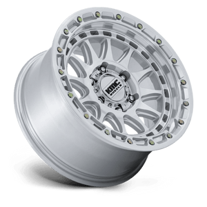 KMC KM556 CRUX Gloss Silver W/ Machined Face 20x10 -18 6x139.7mm 106.1mm