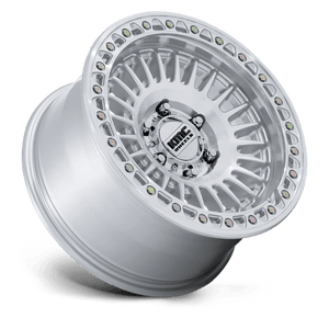 KMC KM559 NEXUS Gloss Silver W/ Machined Face 18x9 0 8x170mm 125.1mm - Wheelwiz