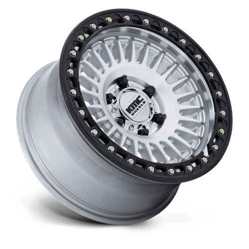KMC KM559 NEXUS Machined W/ Gloss Black Lip 18x9 0 8x165.1mm 125.1mm - Wheelwiz