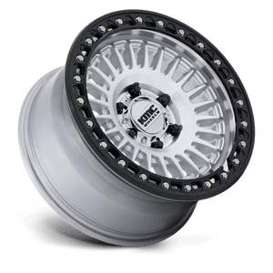 KMC KM559 NEXUS Machined W/ Gloss Black Lip 18x9 0 8x165.1mm 125.1mm - Wheelwiz