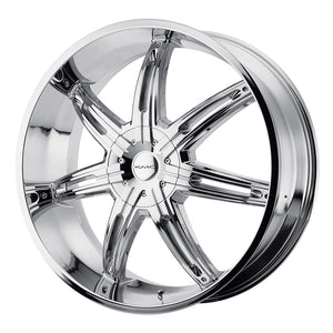 KMC KM665 SURGE Chrome 20x9 +30 6x135|6x139.7mm 100.3mm - WheelWiz