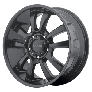 KMC KM673 SKITCH Satin Black 18x8 +35 6x139.7mm 106.1mm - WheelWiz