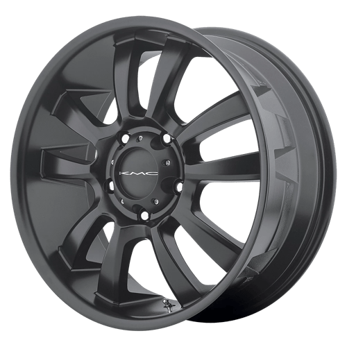 KMC KM673 SKITCH Satin Black 22x9 +35 6x139.7mm 100.3mm - WheelWiz