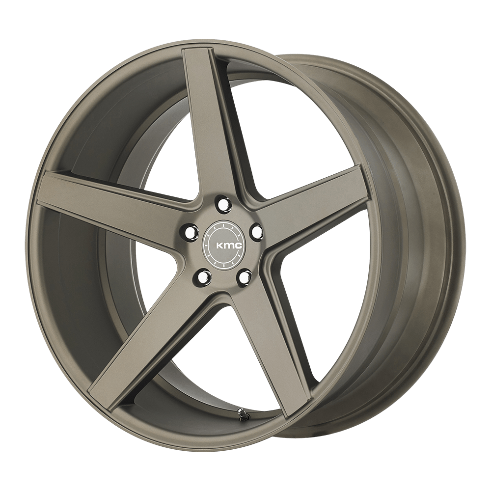 KMC KM685 DISTRICT Matte Bronze 20x9 +35 5x114.3mm 72.6mm - WheelWiz