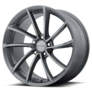 KMC KM691 SPIN Gun Metal 20x8.5 +35 5x114.3mm 72.6mm - WheelWiz