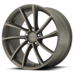 KMC KM691 SPIN Matte Bronze 20x10 +40 5x114.3mm 72.6mm - WheelWiz