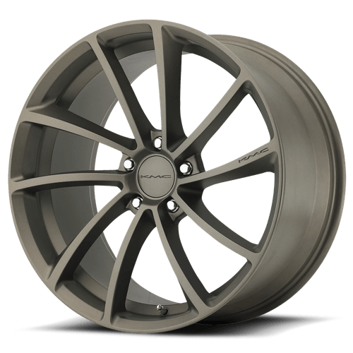 KMC KM691 SPIN Matte Bronze 19x8.5 +35 5x115mm 72.6mm - Wheelwiz
