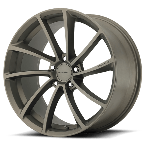 KMC KM691 SPIN Matte Bronze 20x9 +38 5x112mm 72.6mm - Wheelwiz
