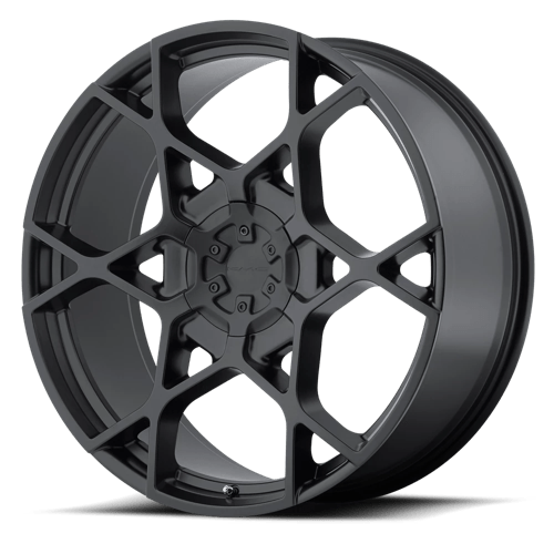 KMC KM695 CROSSHAIR Satin Black 20x8.5 +35 6x132mm 100.5mm