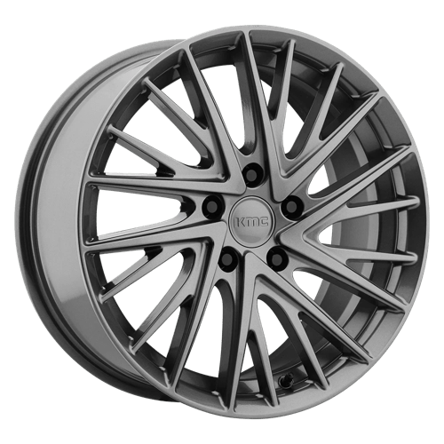 KMC KM697 NEWTON Matte Graphite 19x8 +38 5x114.3mm 72.6mm - Wheelwiz