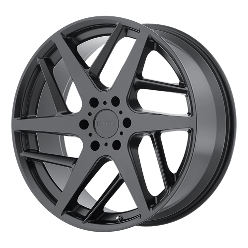 KMC KM699 TWO FACE Satin Black 22x9 +35 6x139.7mm 106.1mm - Wheelwiz