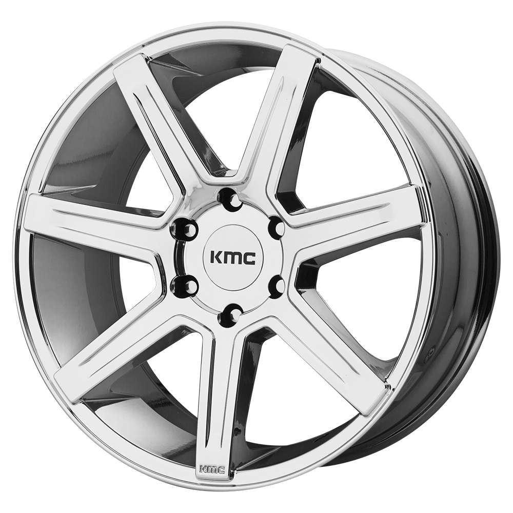KMC KM700 REVERT Chrome 24x9.5 +38 6x139.7mm 106.1mm - WheelWiz