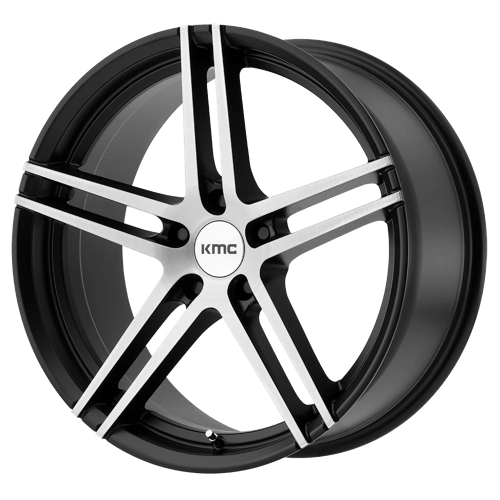 KMC KM703 MONOPHONIC Satin Black Brushed 20x10 +45 5x114.3mm 72.6mm - Wheelwiz