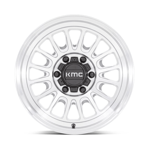 KMC KM724 IMPACT OL Silver Machined 17x8.5 0 6x135mm 87.1mm - WheelWiz