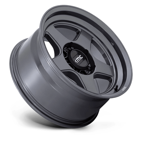 KMC KM728 LOBO Matte Anthracite 17x8.5 -10 6x135mm 87.1mm - Wheelwiz