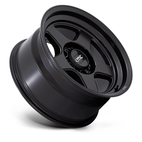 KMC KM728 LOBO Matte Black 17x8.5 -10 6x120mm 66.9mm - Wheelwiz