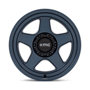 KMC KM728 LOBO Metallic Blue 17x8.5 -10 6x139.7mm 106.1mm - Wheelwiz