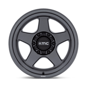 KMC KM728 LOBO Matte Anthracite 17x8.5 +18 6x139.7mm 106.1mm - Wheelwiz