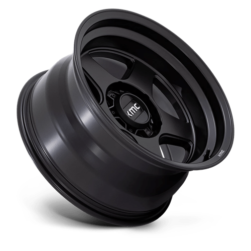 KMC KM728 LOBO Matte Black 17x9 -38 5x127mm 71.5mm - Wheelwiz