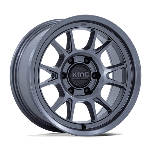 KMC KM729 RANGE Matte Anthracite 17x8.5 0 6x120mm 66.9mm - Wheelwiz