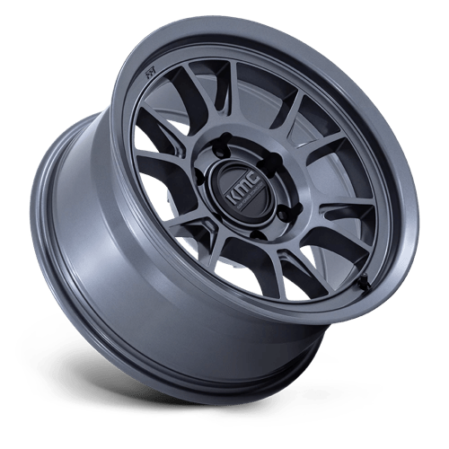KMC KM729 RANGE Matte Anthracite 17x8.5 0 6x120mm 66.9mm - Wheelwiz