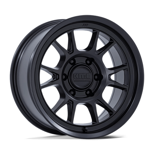 KMC KM729 RANGE Matte Black 17x8.5 -10 6x114.3mm 66.1mm - Wheelwiz