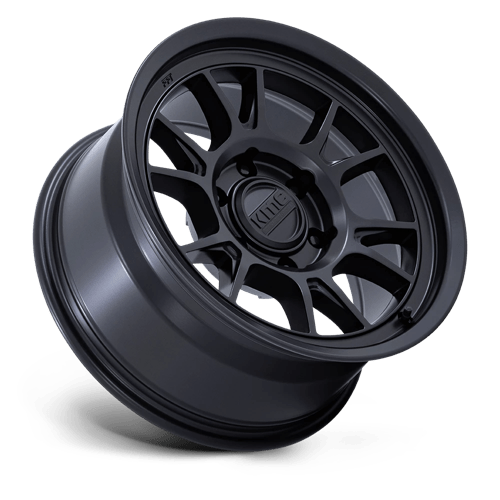KMC KM729 RANGE Matte Black 17x8.5 -10 6x114.3mm 66.1mm - Wheelwiz
